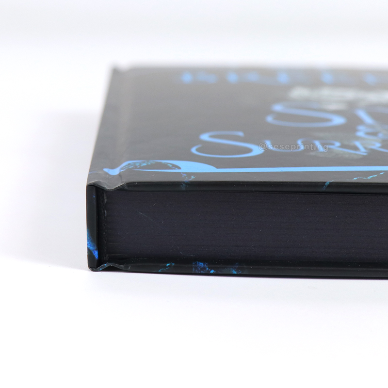 Print 6x9 Inches Hardback Novel with Foiled Cover and Sprayed Edges 11