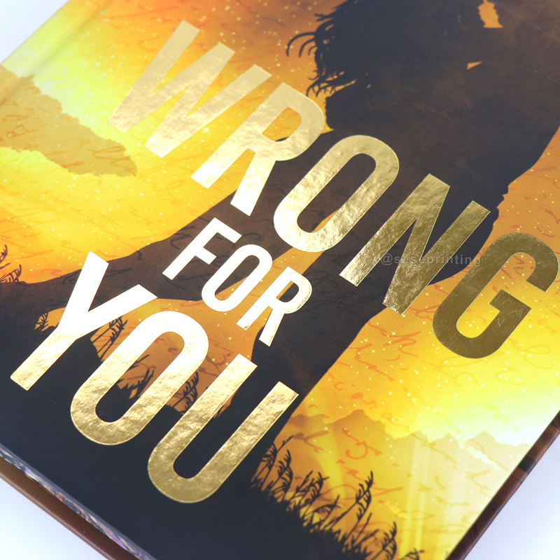 Publishing Romance Novels Printing Custom Foiled/Sprayed Edges 8