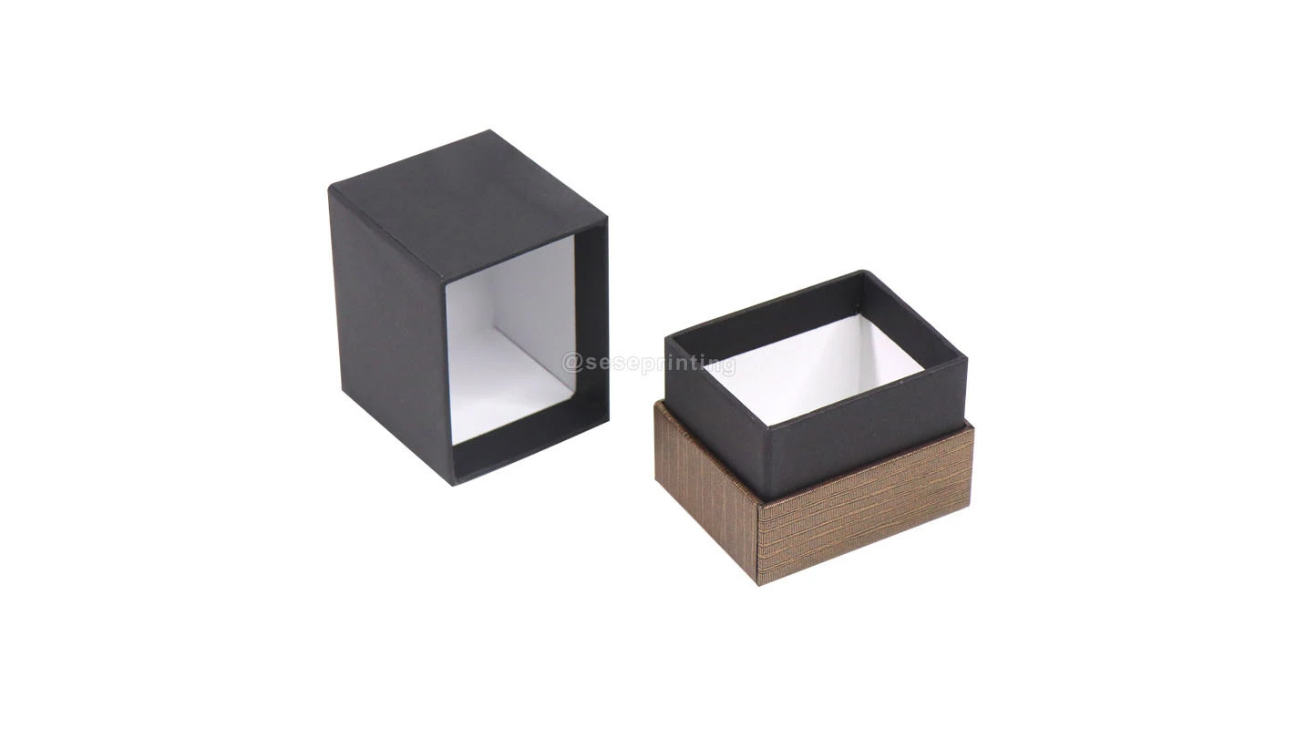 Luxury Lid And Base Box Printing Jewelry Rigid Gift Packaging Box 1