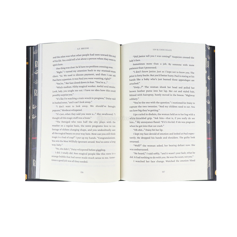 Special Edition Hardcover Books Printed Endpapers/Sprayed Edges 7