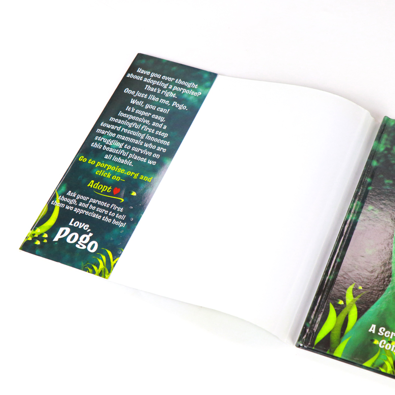 Printing Children Activity Illustration Book with Dust Jacket 8