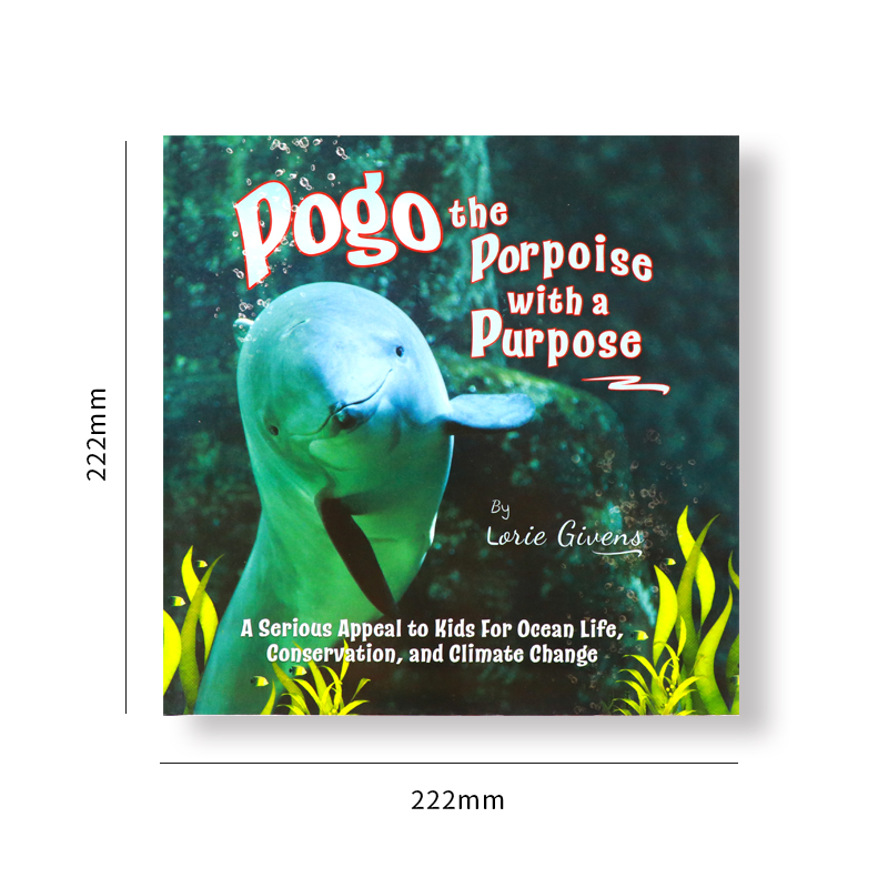 Printing Children Activity Illustration Book with Dust Jacket 6