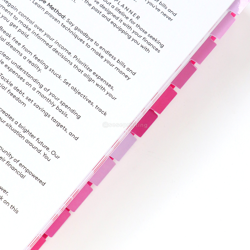 Expense Tracker Journal Printing PVC Cover Budget Planner Set 10