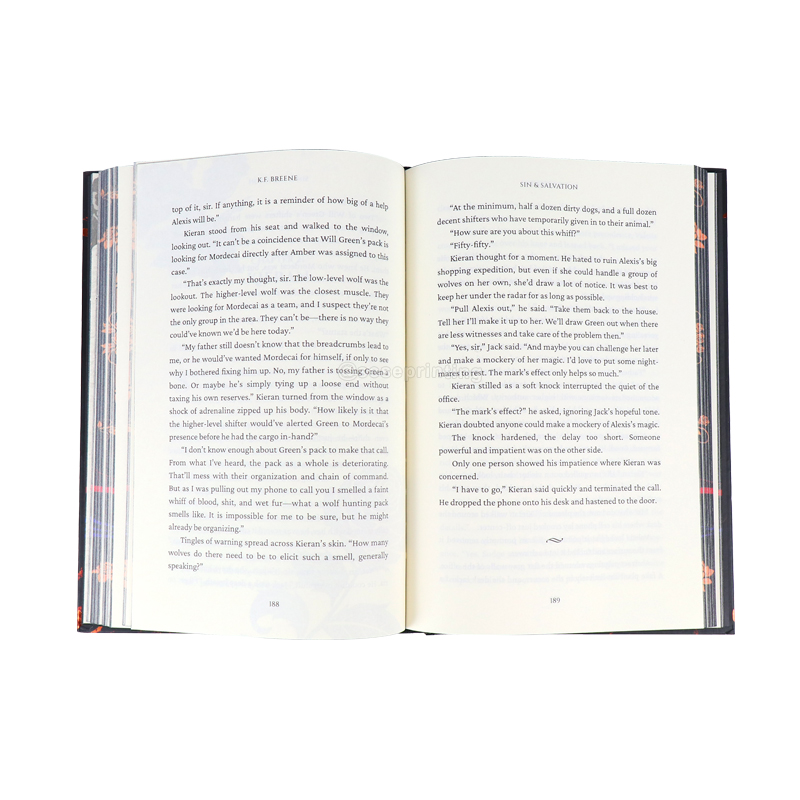 Publishing Printing Special Edition Books with Sprayed Edges 8