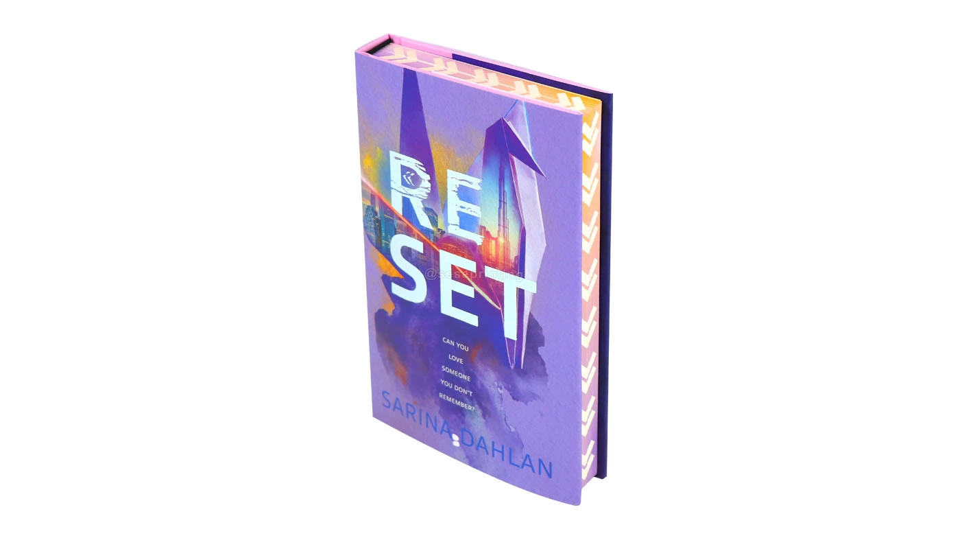 Hardcover Novel Book Printing Sprayed Edges and Dust Jackets 1