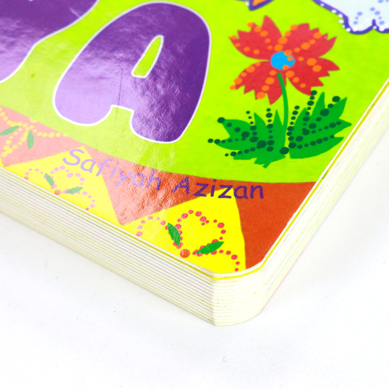 Kids Educational Book Printing Publishing Children ABC Board Book 9