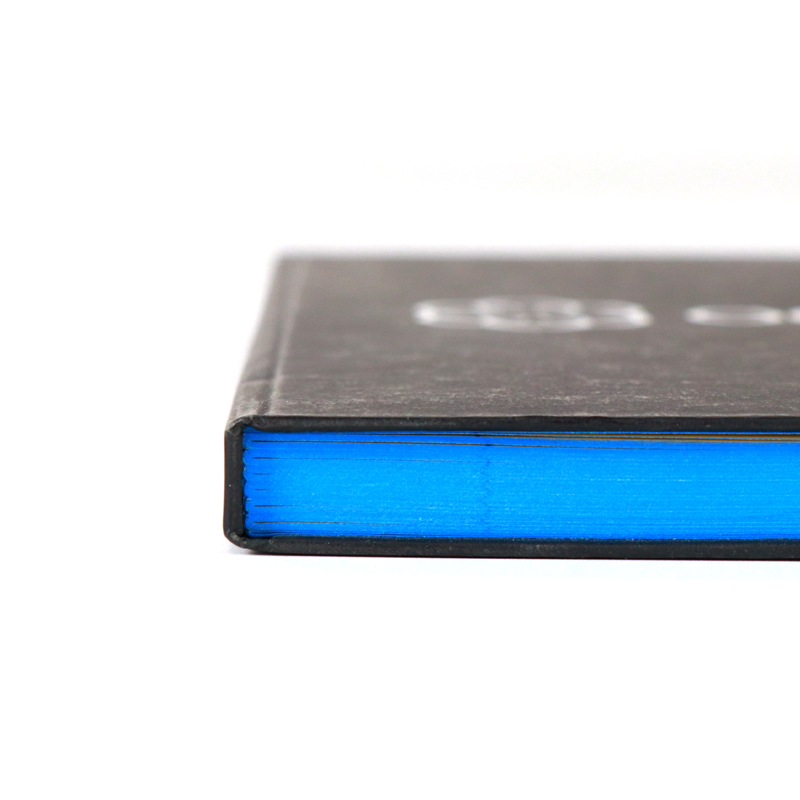 Debossing Cover Journal Notebook Printing with Sprayed Edges 13