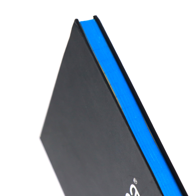 Debossing Cover Journal Notebook Printing with Sprayed Edges 12