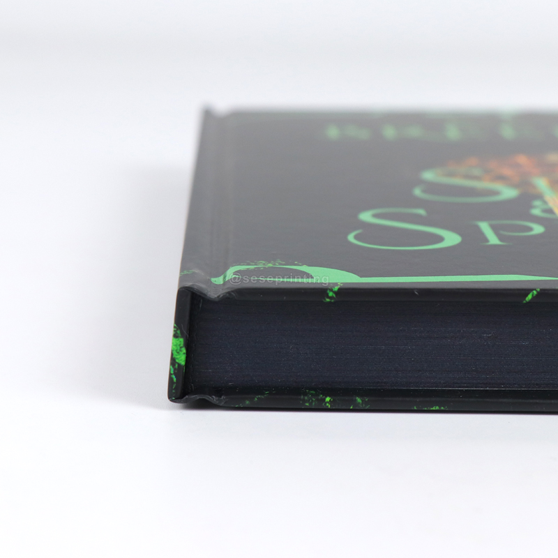 China Hardback Novel Book Printing with Digital Sprayed Edges 10