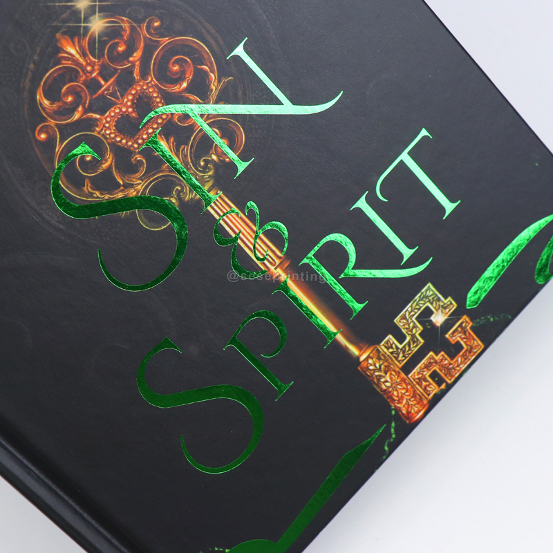 China Hardback Novel Book Printing with Digital Sprayed Edges 8
