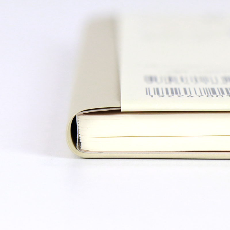 Custom Notepad Leather Journal Printing with PVC Pocket Backside 13