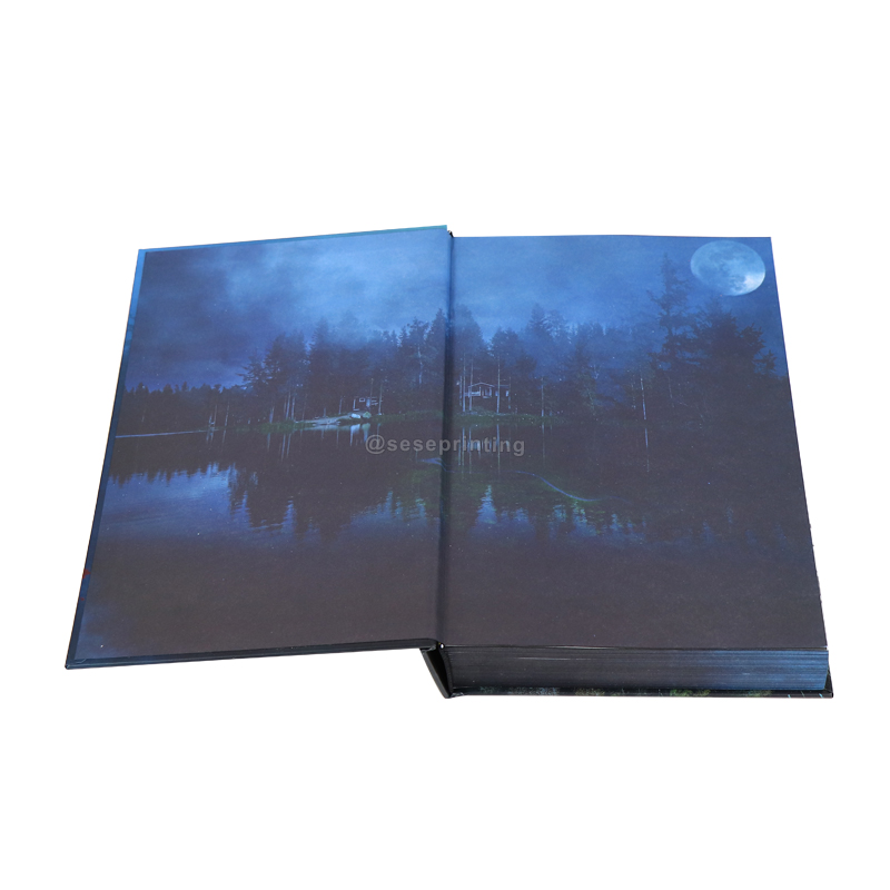 Romance Books Printing Spot UV on the Cover and Sprayed Edges 8