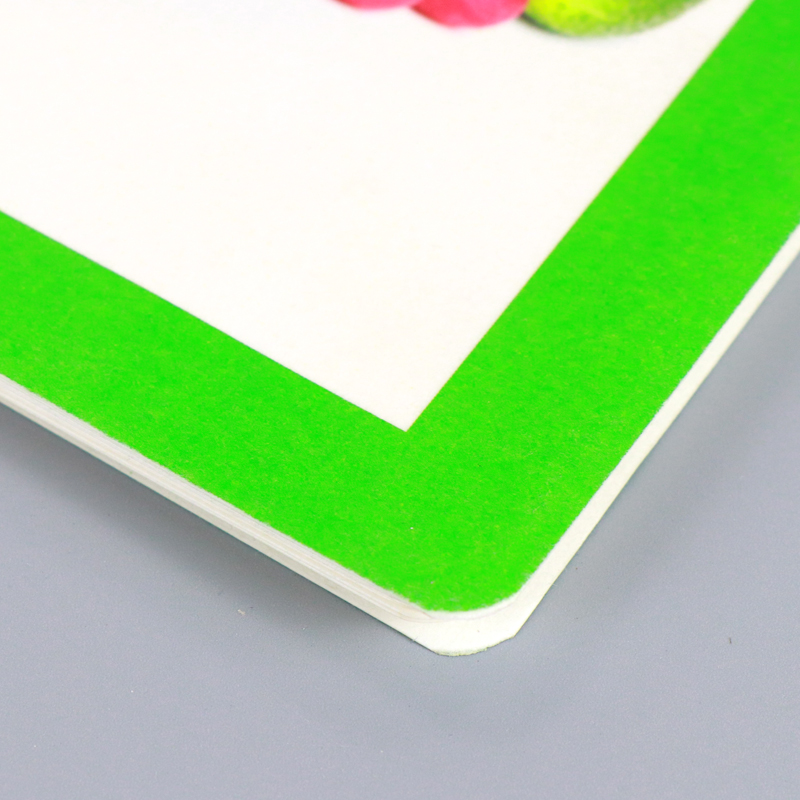 Special Paper Children Book Printing Softcover Spiral Kids Book 8