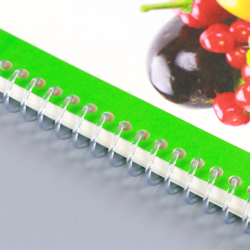 Special Paper Children Book Printing Softcover Spiral Kids Book 10