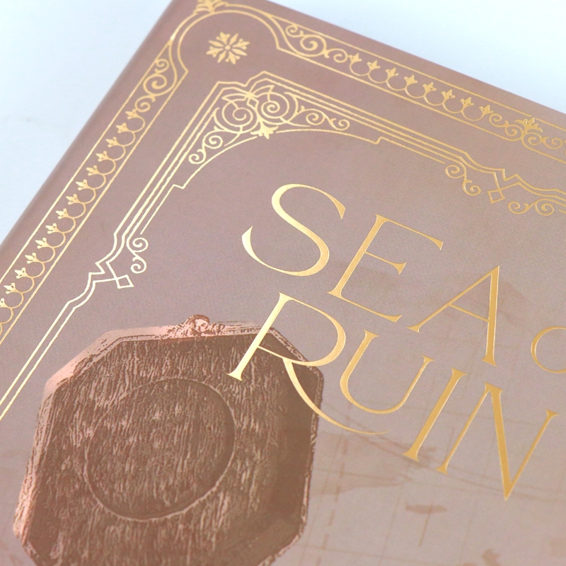 Hardback Novel Printing Endpaper/Sprayed Edges and Dust Jackets 11