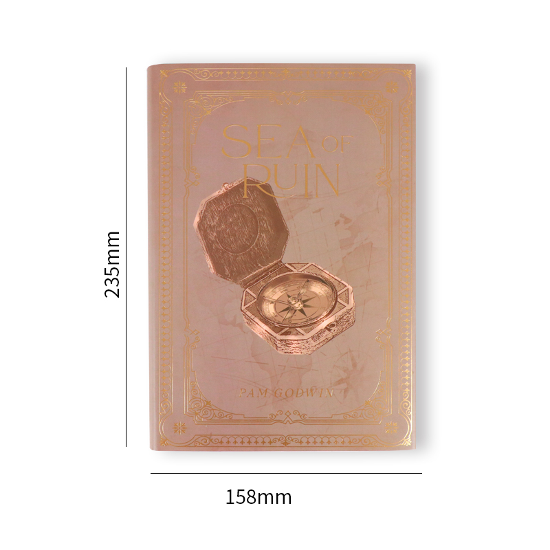 Hardback Novel Printing Endpaper/Sprayed Edges and Dust Jackets 7