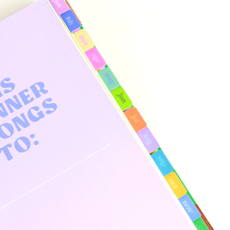 Personalized Agendas Print Hardcover Gold Spiral Finance Planner 10