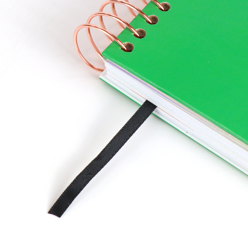 Personalized Agendas Print Hardcover Gold Spiral Finance Planner 14