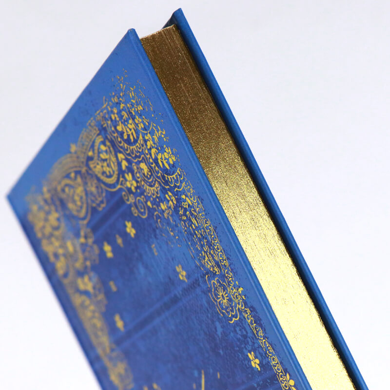 Printed Hardback Novels with Gold Foiled Edges/Full Color Endpaper 11