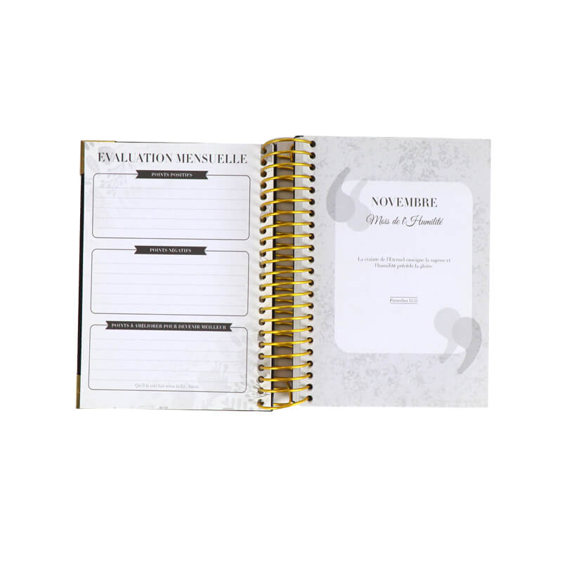Personalized Agendas Spiral Planner Printing To Do List Notebook 7