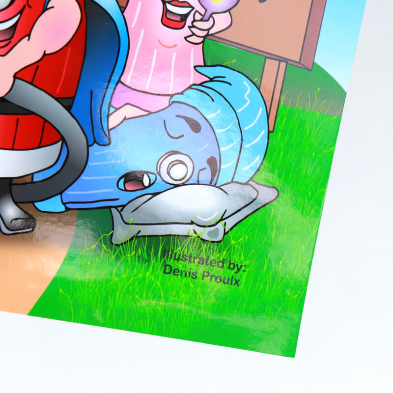 Paperback Children Book Publishing Printing Soft Cover Kids Book 8