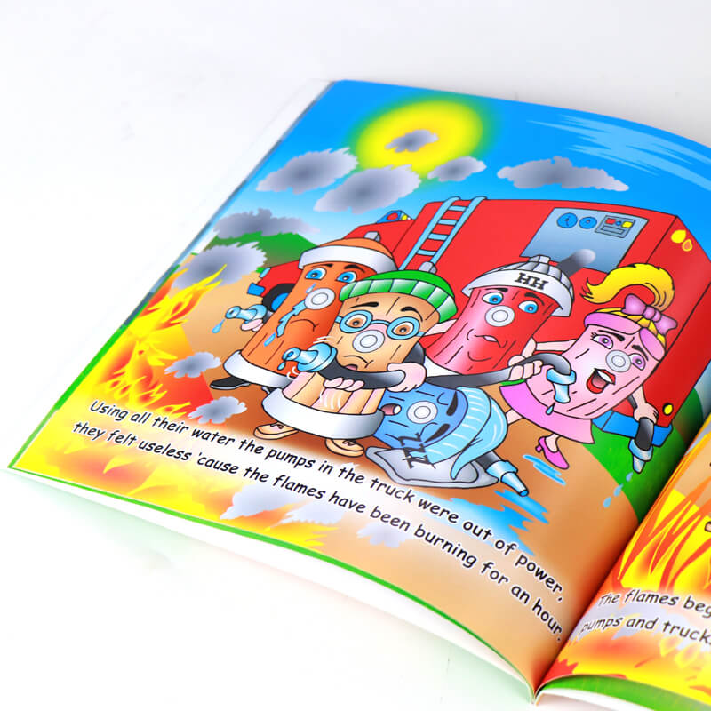 Paperback Children Book Publishing Printing Soft Cover Kids Book 7