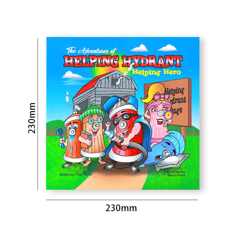 Paperback Children Book Publishing Printing Soft Cover Kids Book 6