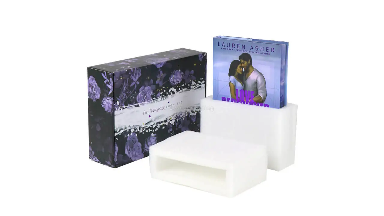 Foil Special Hardcover Book with Sprayed Edges and Packaging Box 1