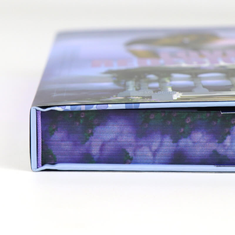 Foil Special Hardcover Book with Sprayed Edges and Packaging Box 14