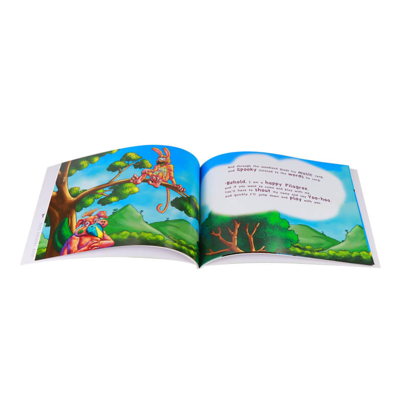 Custom Full Color Paperback Children's Book Printing Service 7