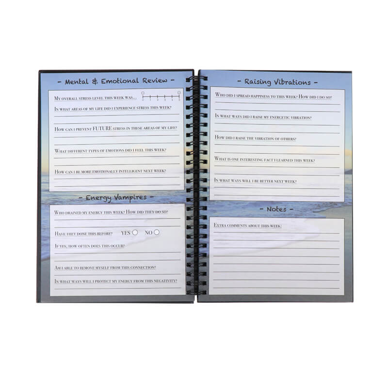 Custom Notebook Printing Spiral Weekly Journal Appointment Book 7