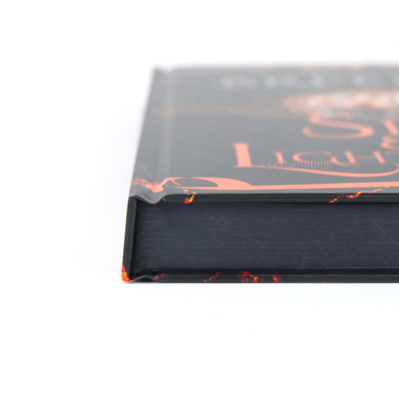 Foiled Special Edition Hardback Novel Printing Sprayed Edges 10