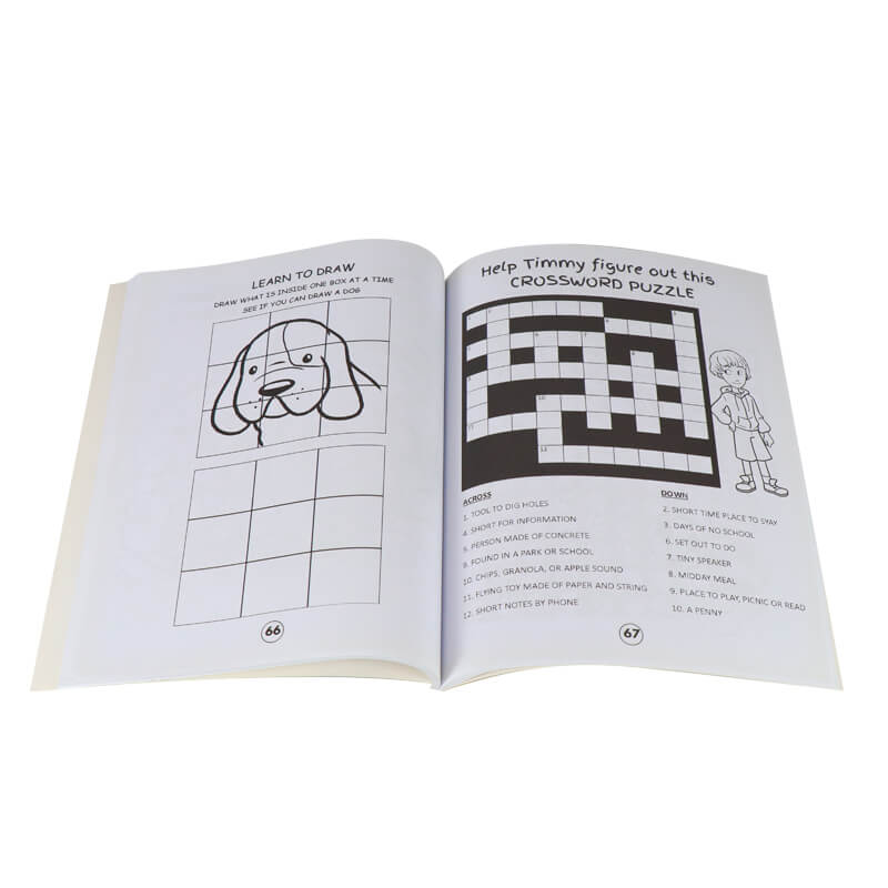 Adult Coloring Book Printing Drawing Activity Books for Kids 7