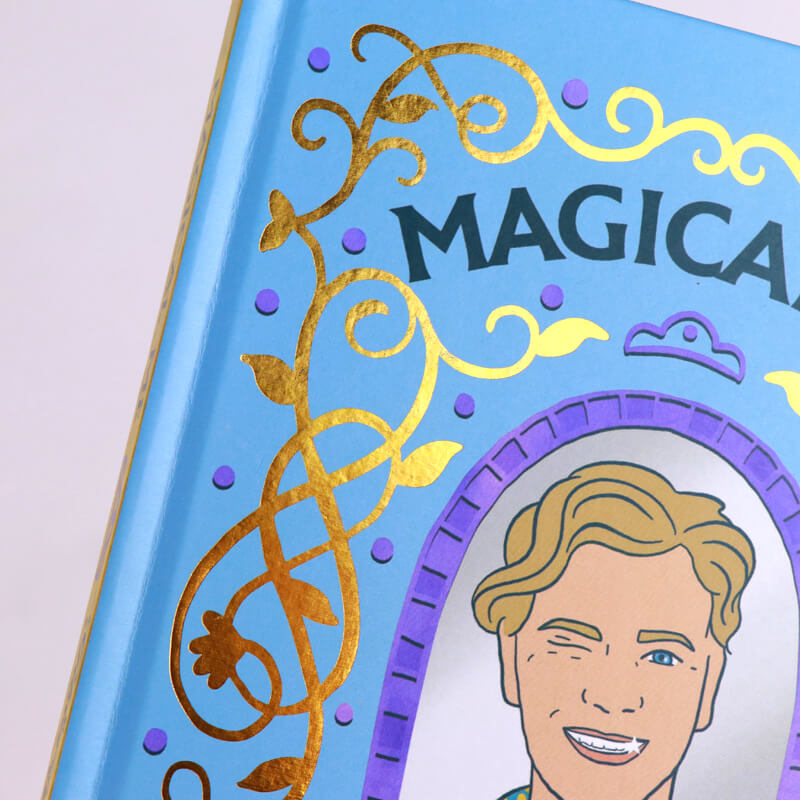 Foil Stamping Hardcover Journal Notebook Printing Endpapers 8