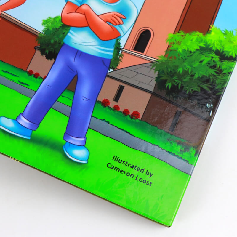 Publishing Full Color Glossy Hardcover Children's Book Printing 8