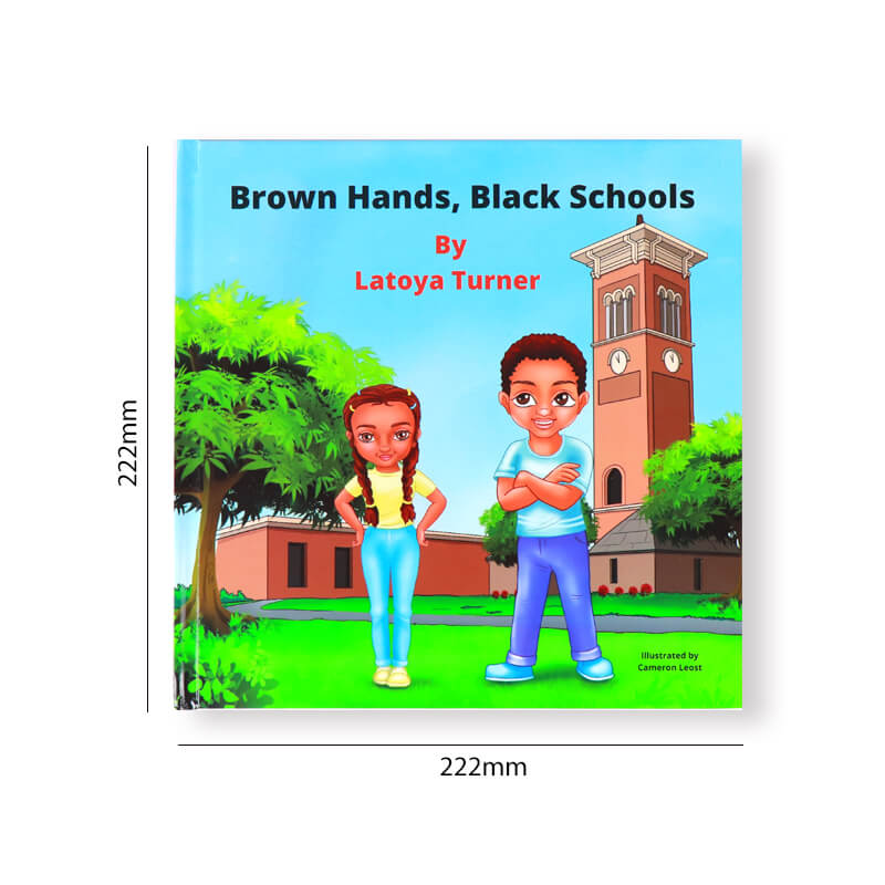 Publishing Full Color Glossy Hardcover Children's Book Printing 6