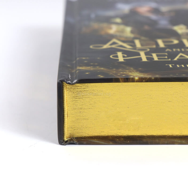 フルカラー特別版ロマンス小説印刷、金縁 11