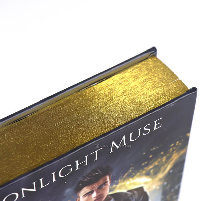 フルカラー特別版ロマンス小説印刷、金縁 9