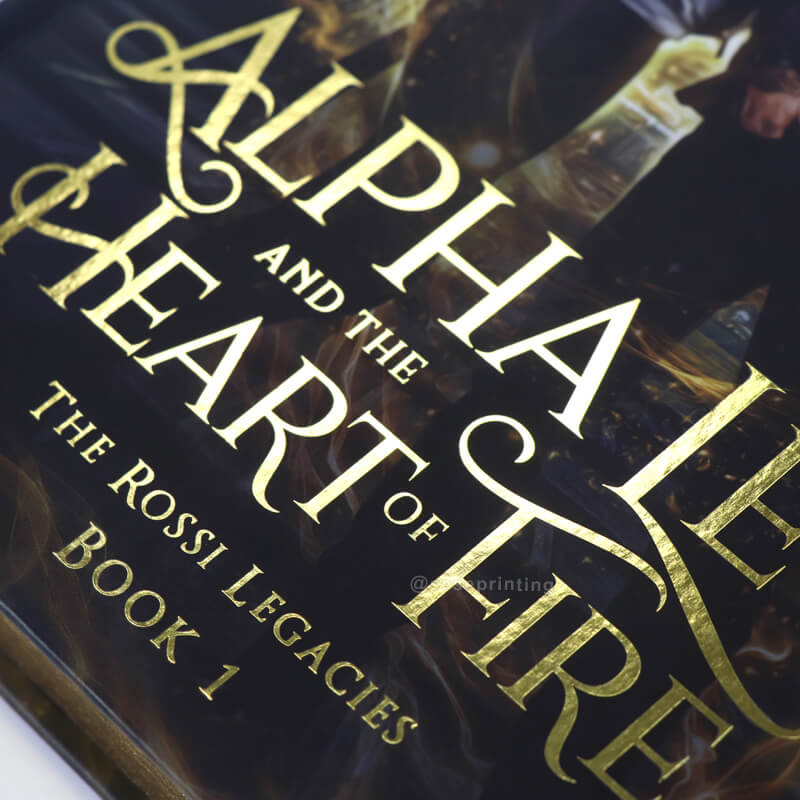 フルカラー特別版ロマンス小説印刷、金縁 8