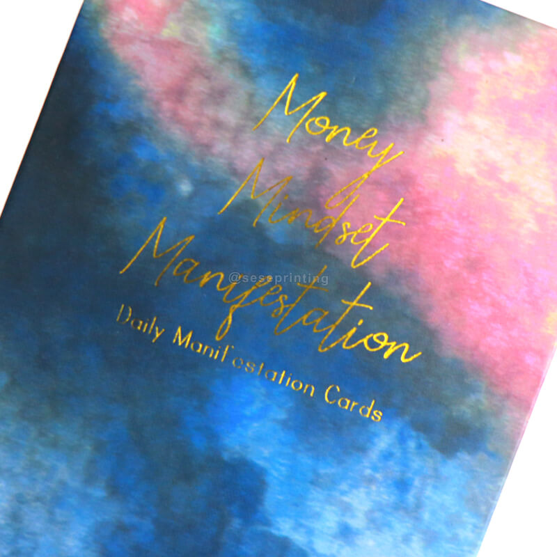 Personalized Daily Affirmation Cards Printing Rigid Box Packaging 8