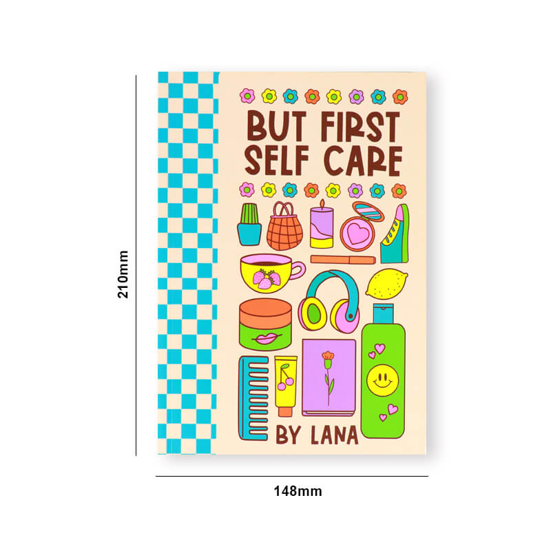 Personalized Soft Cover Self Care Journal Planner Printing 6