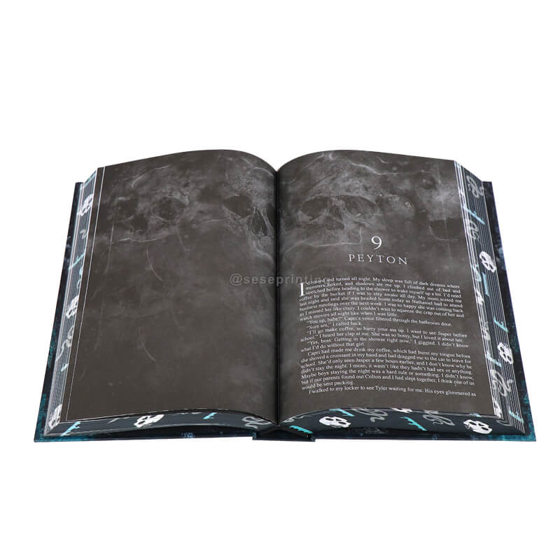Special Editions Book Printing Hardcover Book with Sprayed Edges 7