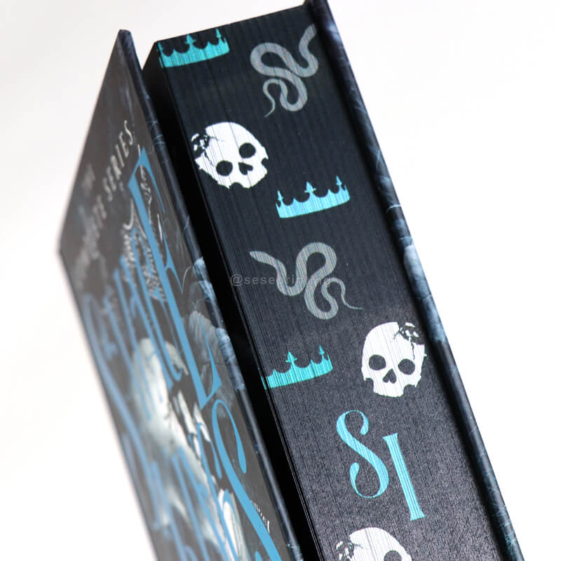 Special Editions Book Printing Hardcover Book with Sprayed Edges 9