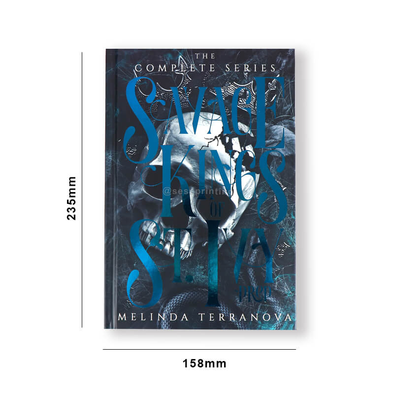 Special Editions Book Printing Hardcover Book with Sprayed Edges 6