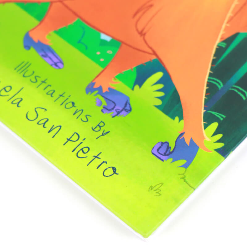 Custom Matte Hardcover Children's Book Printing Baby Story Book 8