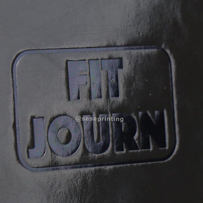 Embossed Logo Hardcover Spiral Daily Fitness Log Journal Printing 9