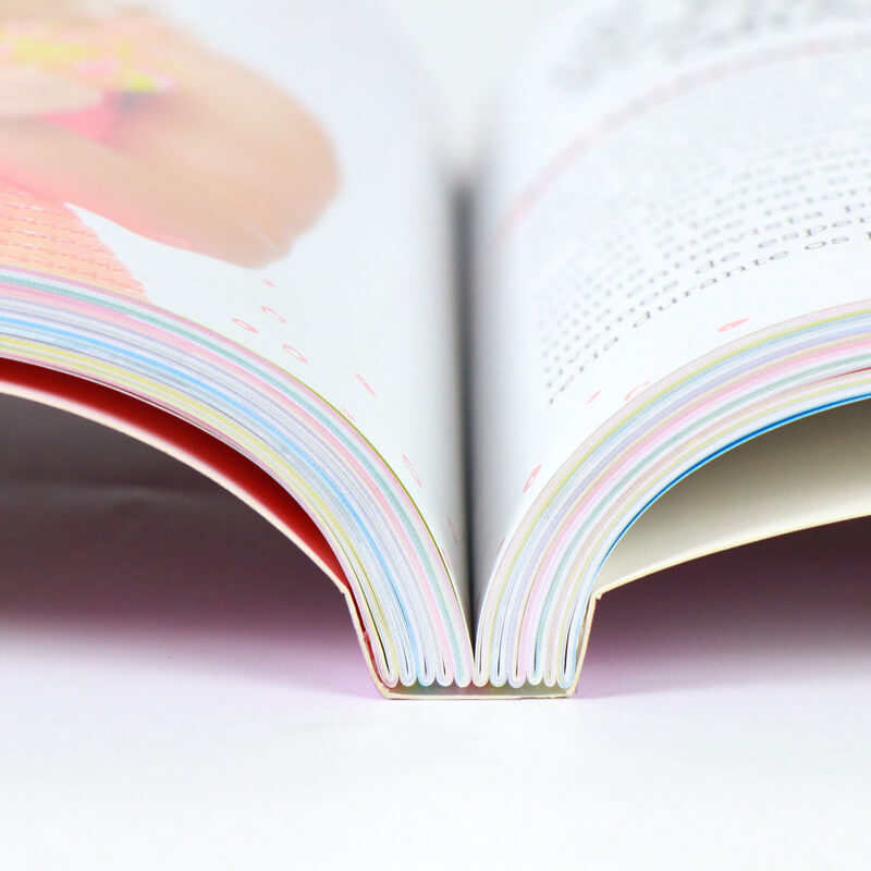 Custom Book Printing Service Full Color Premium Paperback Book 9