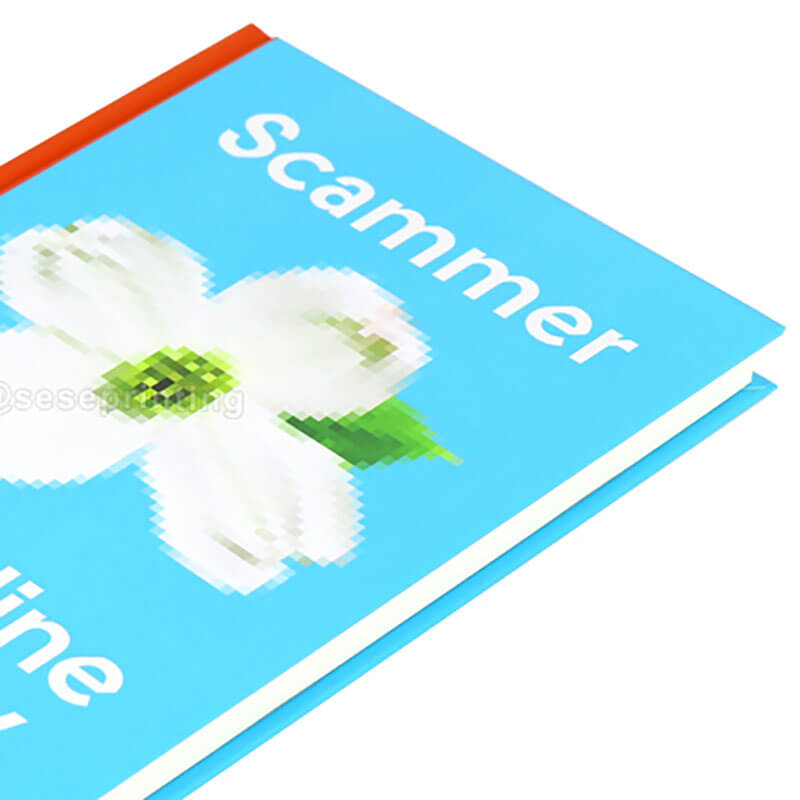 Custom Coffee Table Hardcover Book Printing Full Color Endpaper 9