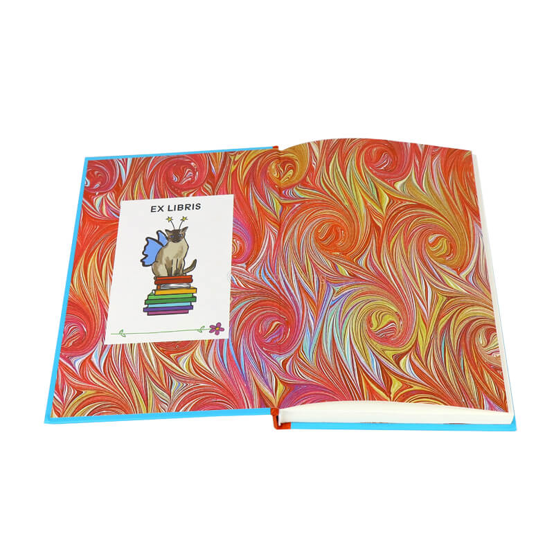 Custom Coffee Table Hardcover Book Printing Full Color Endpaper 7