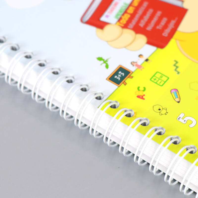 Reusable 3D Groove Copybook Children's Exercise Books Printing 9